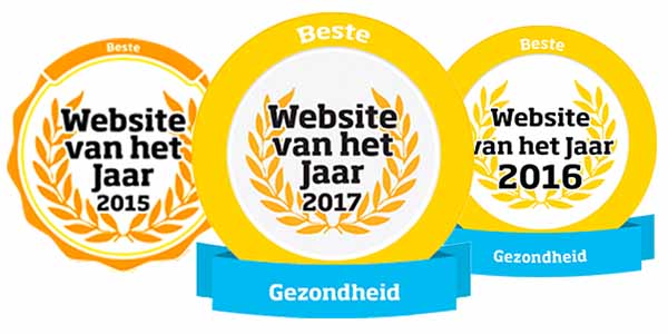 Website van het jaar 2015, 2016 en 2017