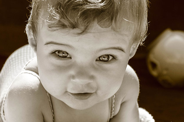 Fotoshoot van ons kleine modelletje