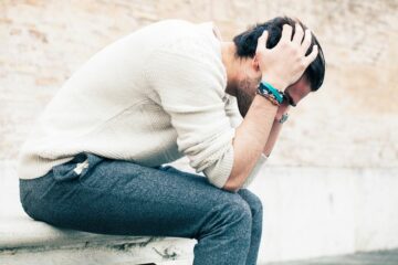 man met couvade-syndroom