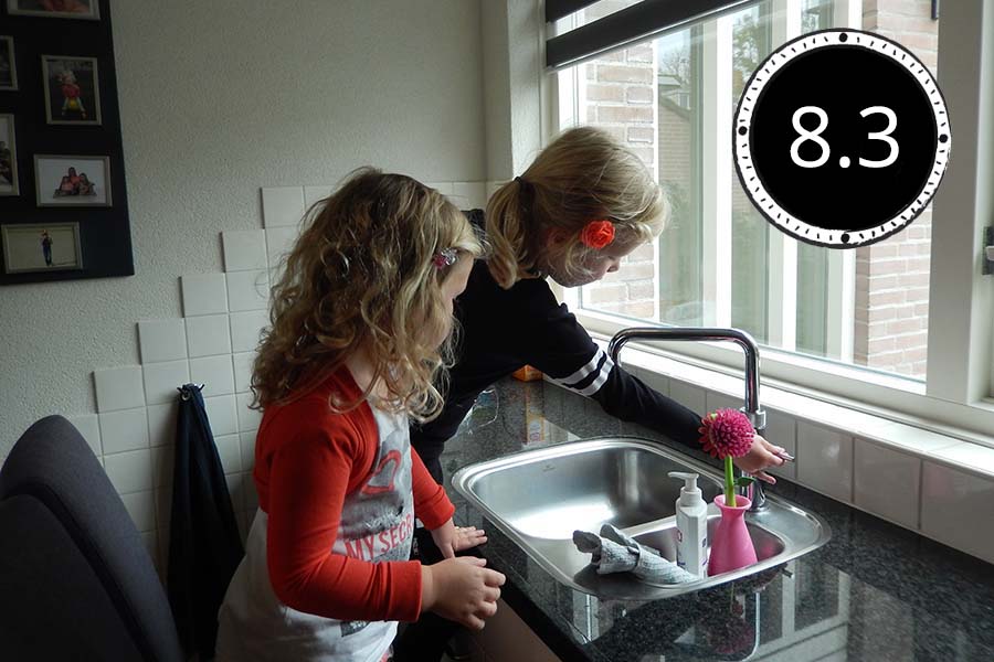 Esther haar dochters testen de Quooker Fusion