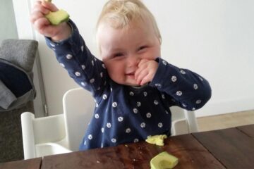 Blije baby eet volgens rapley-methode