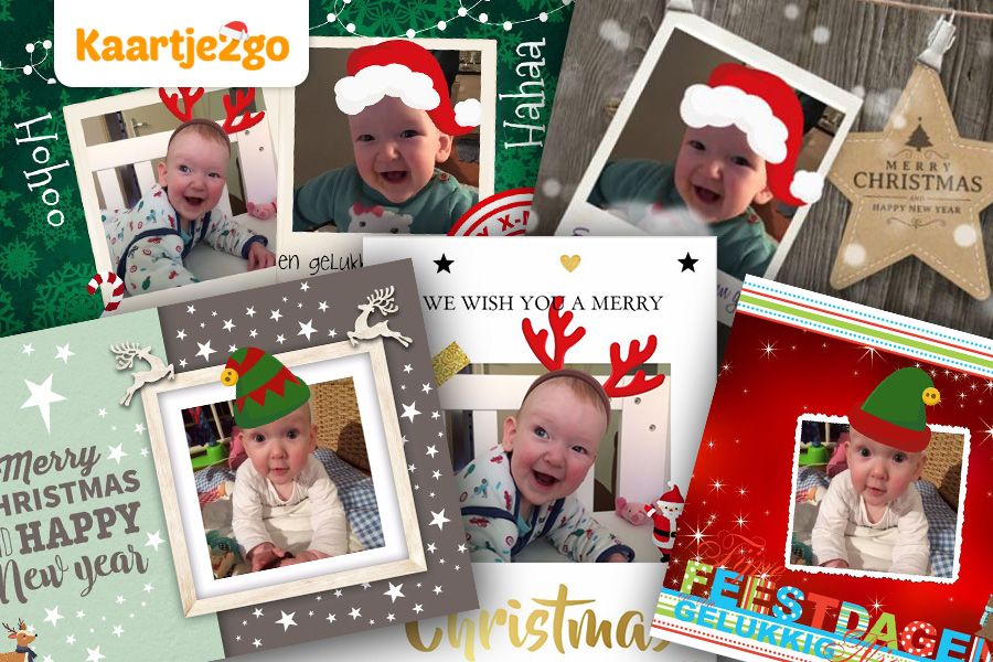 verschillende-voorbeelden-van-kerstkaarten-van-kaartje2go