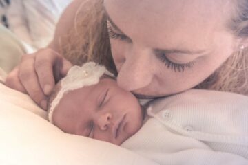 bewust alleenstaande moeder Martine en dochter Maud