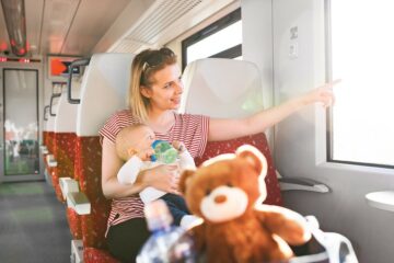 Baby mag gratis reizen met de trein