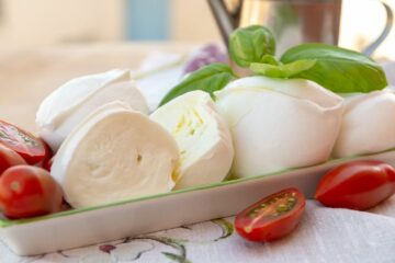 Burrata kan je eten als je zwanger bent