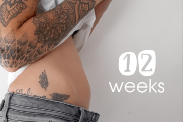 12 weken zwanger buik van zwangere vrouw