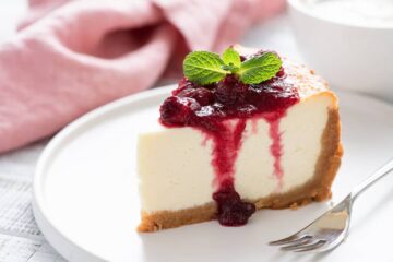 Cheesecake als je zwanger bent