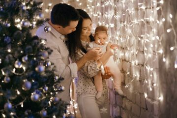 Baby viert oud en nieuw