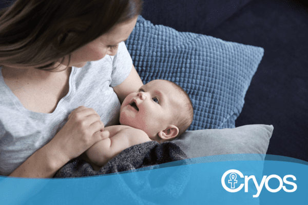 moeder en baby Cryos