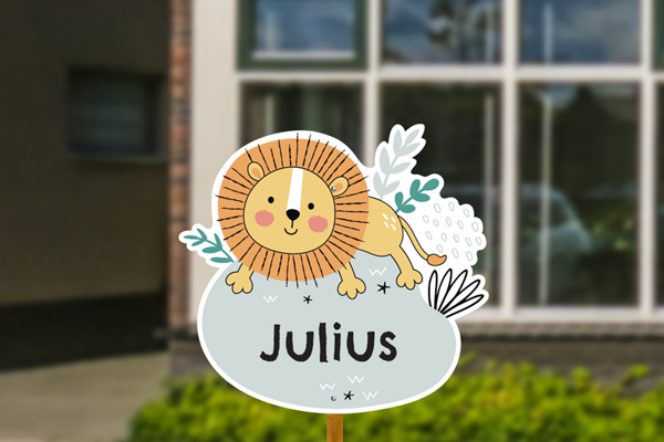 geboortebord van Geboorteplein.nl