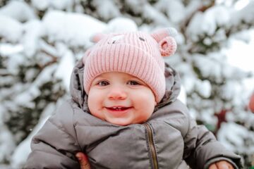 Baby met Scandinavische meisjesnaam