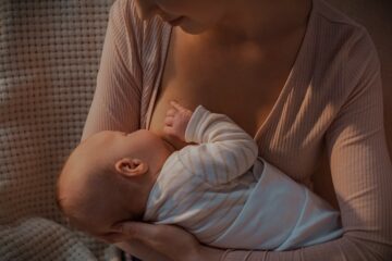 borstvoeding, droomvoeding geven