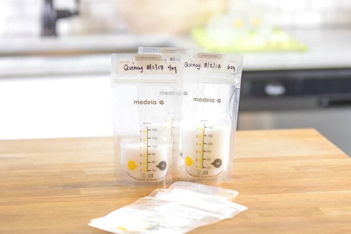Bewaarzakjes voor gekolfde moedermelk