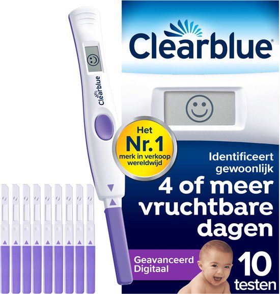 clearblue ovulatietest digitaal geavanceerd