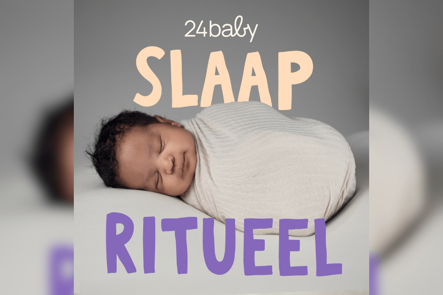 Baby slaapt rustig door de slaapritueel playlist met rustgevende muziek