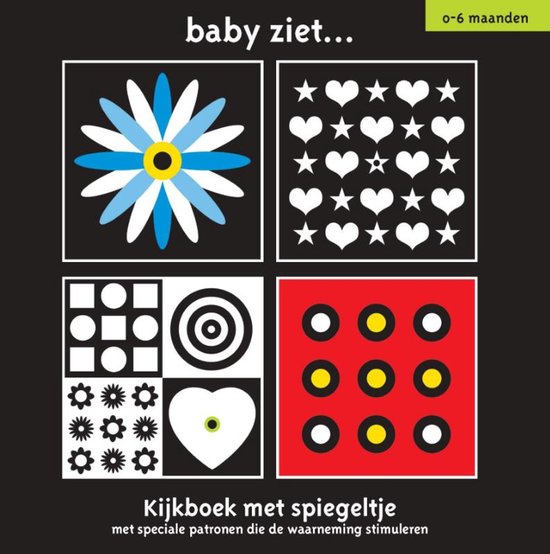 Baby ziet boekje