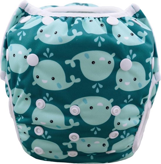 Zwemluier Savanna – Wasbaar, Klittenband, Onesize 0-3 Jaar