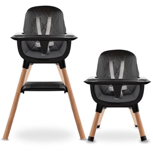 LUVION High Chair Black