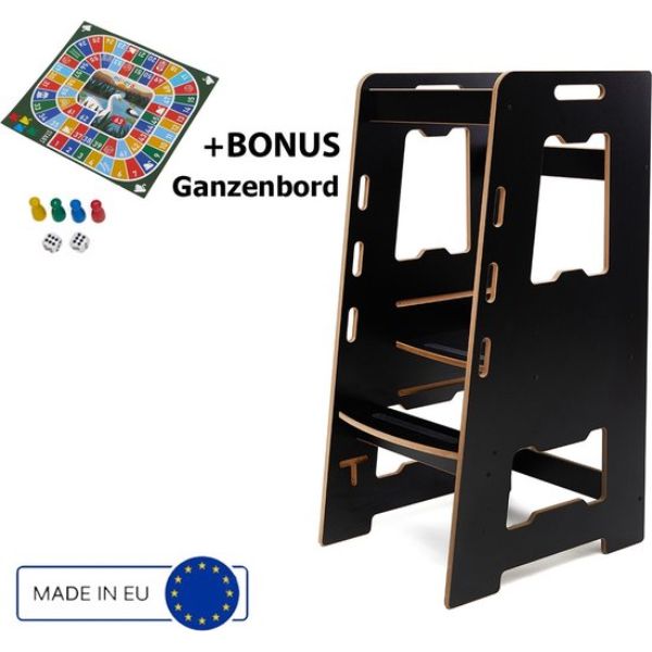 Minera Montessori Leertoren Zwart