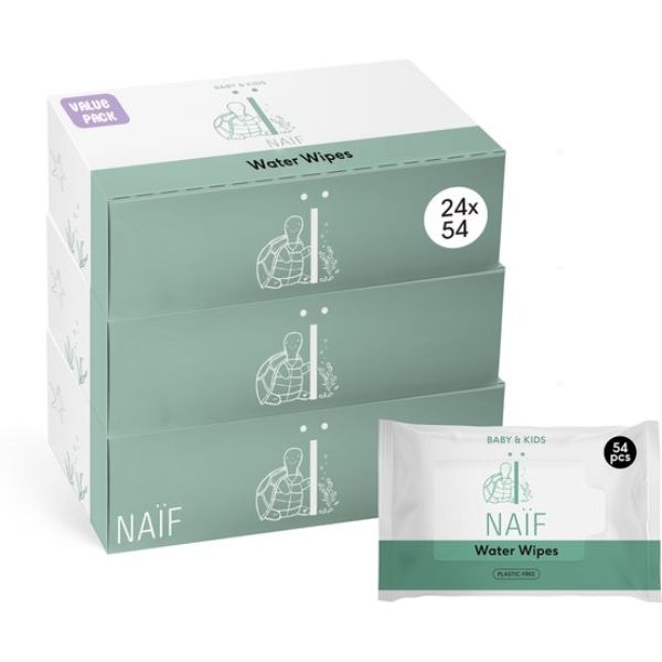 Naïf - Plasticvrije Billendoekjes Water