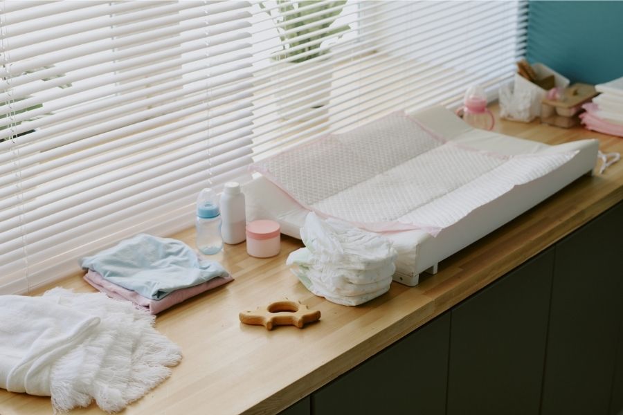 Beste aankleedkussen voor iedere babykamer