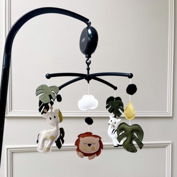 Muziekmobiel Jungle COMPLEET