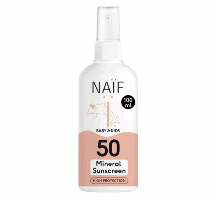 naif zonnebrand spray