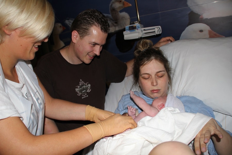 Bevallingsverhaal Tessel