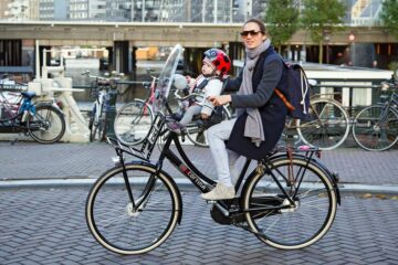fietsstoeltje baby fietsen