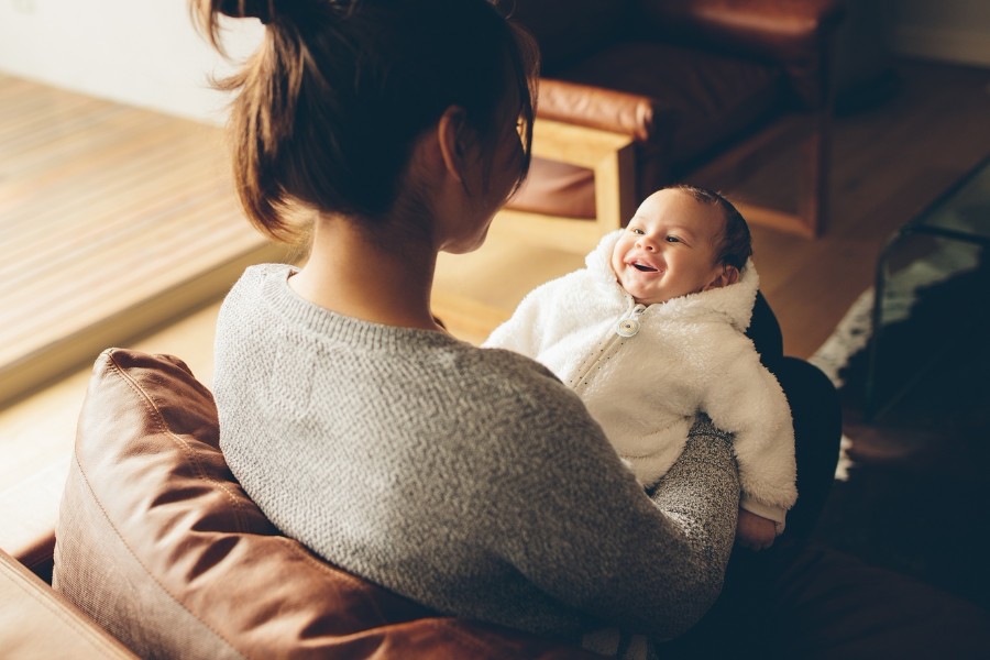 jij als mama en baby
