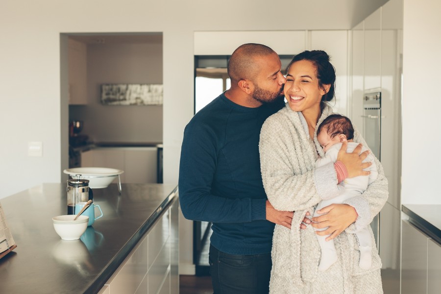 relatie ouders met baby