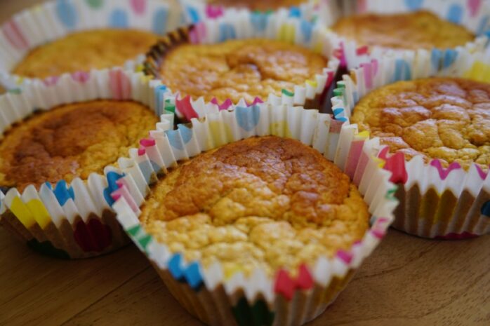 Gezond tussendoortje: havermoutmuffins met banaan