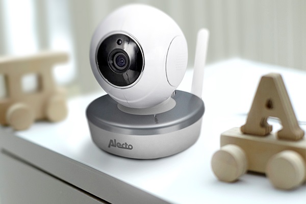 Een babyfoon met camera