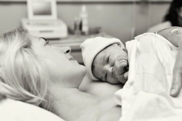 een ingeleide bevalling die snel vorderde