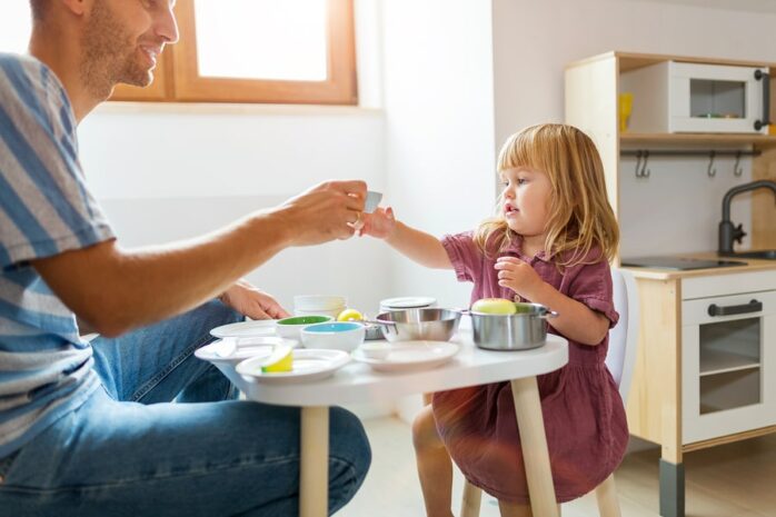 Babyspelletjes 20 maanden theekransje