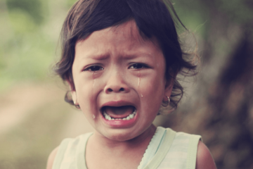 Peuter heeft druftbui