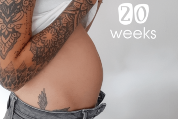 20 weken zwanger buik