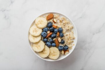 Gezond ontbijt met overnight oats