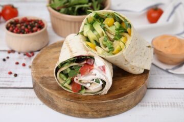 Gezonde lunchwraps