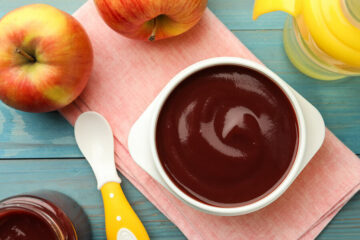 Bietjes met appel voor je baby als babyhapje