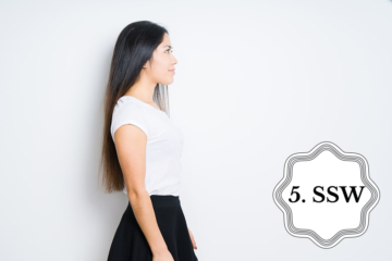 So sieht ein Babybauch in der 5. SSW aus.