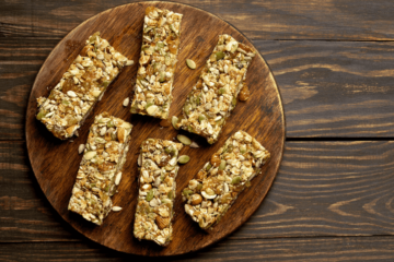 Mandel-Pistazien-Müsliriegel für die Schwangerschaft