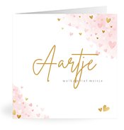 Geboortekaartjes met de naam Aartje