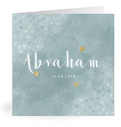 Geburtskarten mit dem Vornamen Abraham
