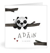 Geburtskarten mit dem Vornamen Adán