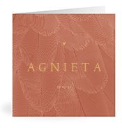 Geboortekaartjes met de naam Agnieta