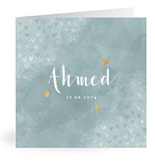 Geburtskarten mit dem Vornamen Ahmed