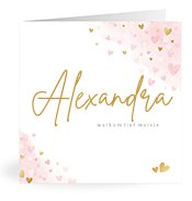 Geboortekaartjes met de naam Alexandra