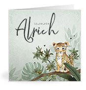 Geburtskarten mit dem Vornamen Alrich