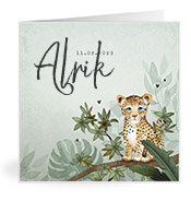 Geburtskarten mit dem Vornamen Alrik